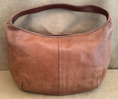 #ad Vintage Coach 9227 Brown Leather Handbag Hobo Purse J2K ERGO shoulder bag