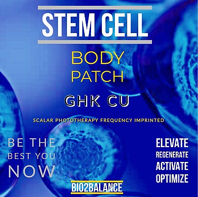 #ad Stem Cell Bioenergy Phototherpy Light Wave Body patches