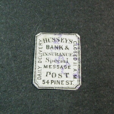 #ad US Stamp Scott# 87L47 Hussey#x27;s 1872 Used H243
