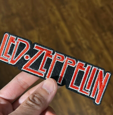 #ad LED ZEPPELIN Pop Rock Metal Music Band patch logo iron sew on embroidered Logo