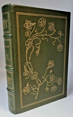 #ad WALDEN Henry David Thoreau FRANKLIN LIBRARY 1st Edition Limited LEATHER Nature