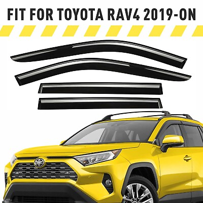 #ad Side Window Deflectors Rain Guards for 2019 2024 Toyota RAV4