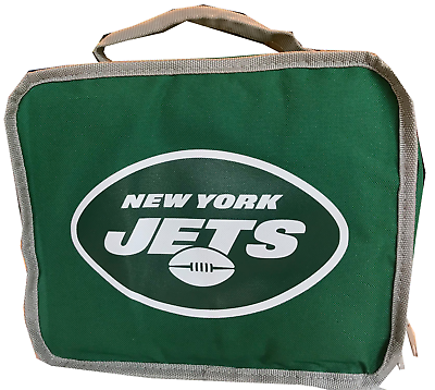 #ad NFL New York NY Jets Sacked Lunch Bag Kit Insulated Lunchbox New