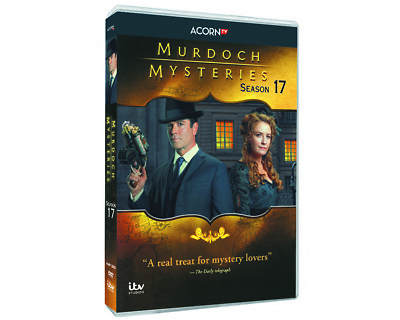 #ad Murdoch Mysteries: The Complete Season 17 DVD 5 Disc Box Set New Sealed