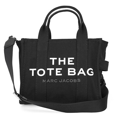 Marc Jacobs Traveler Tote Shoulder Bag Canvas Black 27x33.5x16cm　NWT　2022 $209.00