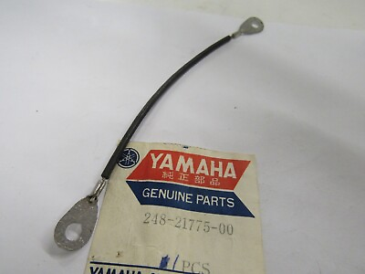 #ad 1969 76 YAMAHA AT CT HT DT125 AT1 CT1 OIL TANK BAND CABLE NOS OEM 248 21775 00