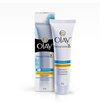 #ad 2 x 20 Gram Olay Natural White Light 7 in 1 Instant Glowing Fairness Skin Cream