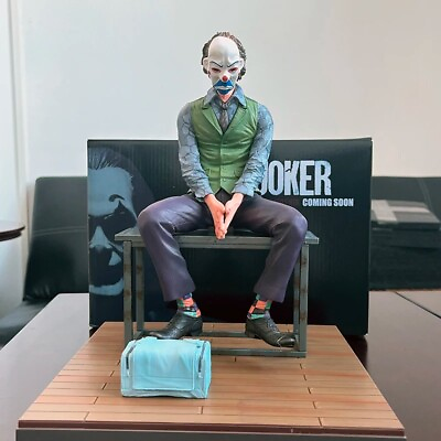#ad 11quot; Joker Heath Ledger Clown PVC Action Figure Collection Statue Toy Doll Gifts