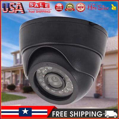 #ad 1200TVL 3.6mm 24 LED Outdoor Security IR Night Vision CCTV Camera Black