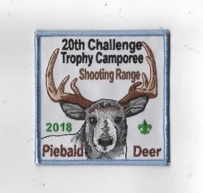 #ad 2018 20th Challenge Trophy Camporee Piebald Deer Shooting Range LBL Bdr. KY 717