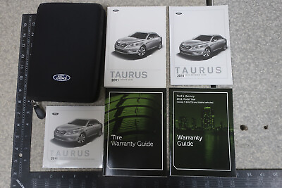 #ad Ford Taurus Owner#x27;s Manual 2011 Set Book 11 Free SHipping OM707