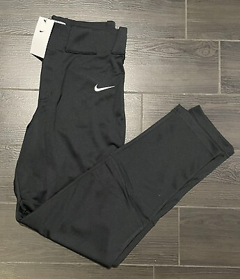#ad 🔥BRAND NEW🔥 Nike Vapor Select High Baseball Pants Black BQ6345 010 Size M