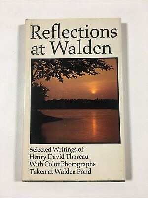 #ad Reflections At Walden Henry David Thoreau Hardcover 1968