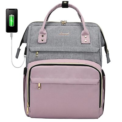 #ad LOVEVOOK Laptop Backpack for Women Fashion Business Computer Backpacks Travel...