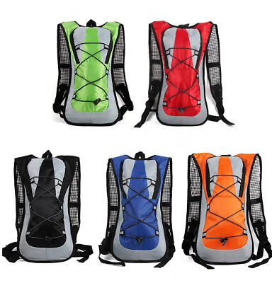 #ad 2L Water Bladder Bag Hydration Backpack Pack for Hiking Camping Cycling Outdoor