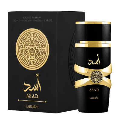 #ad Lattafa Asad by Lattafa 3.4 EDP Perfume Cologne Unisex New in Box
