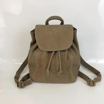 #ad Coach Leather Backpack