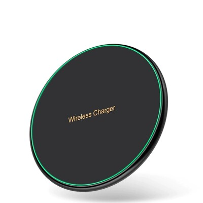 #ad Qi Wireless Fast Charger Charging Pad for Iphone Samsung Galaxy Note 8 S8 S7