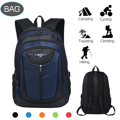 #ad 49CM Travel Backpack for Women Water Resistant College Bookbag Large Capacity