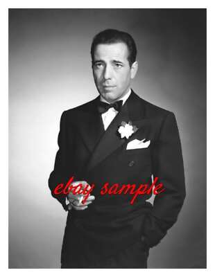 #ad HUMPHREY BOGART PUBLICITY PHOTO Hollywood 1940#x27;s Movie Star Actor