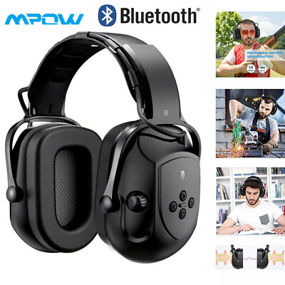 #ad Mpow Bluetooth Headphones Hearing Protection Safety Earmuffs Ear Protector 29dB