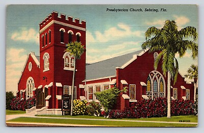 #ad Linen Presbyterian Church Sebring Florida P608