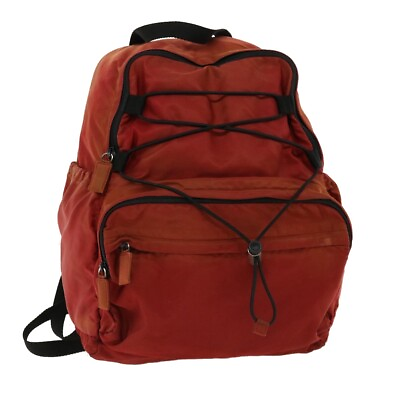 PRADA Backpack Nylon Red Auth bs2206 $180.60