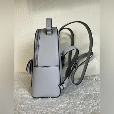 #ad New Kate Spade Schuyler Mini Backpack Leather Grey