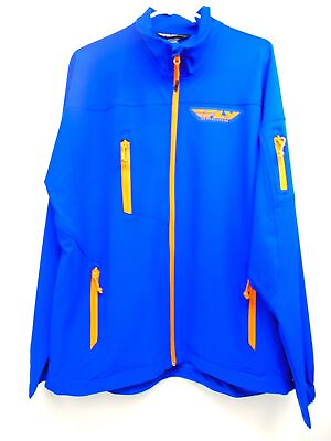 #ad Fly Racing Fly Win D Jacket Blue Large 354 6101L
