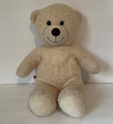 #ad Build a Bear Teddy Bear Stuffed Plush Animal White Cream Original Classic 16quot;