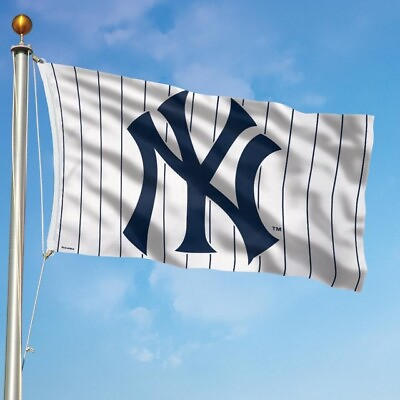 #ad MLB New York Yankees Stripe 3#x27; x 5#x27; Flag