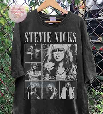 #ad Vintage Stevie Nicks 2024 Tour T Shirt Fleetwood Mac Shirt H1704 24