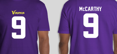 #ad JJ McCarthy J.J. McCarthy Jersey shirt vikings shirt t shirt fan gear