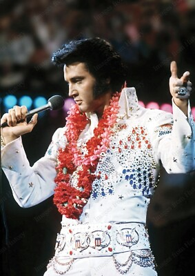 #ad 8x10 Print Elvis Presley Aloha from Hawaii 1973 #ALH