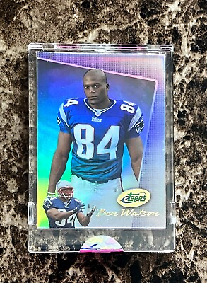 #ad 2004 eTopps NFL Ben Watson New England Patriots Factory Sealed Refract Mint SP