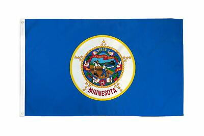 #ad State of Minnesota Flag 100D 3x5FT MN Midwest Dorm Gift Man Cave St Paul