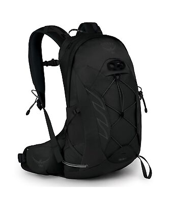 #ad Osprey Talon 11L Men#x27;s Hiking Backpack with Hipbelt Stealth Black S M
