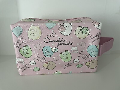 Sumikko Gurashi Girl’s Cosmetic Bag Large Travel Bag Lunch Bag $18.00