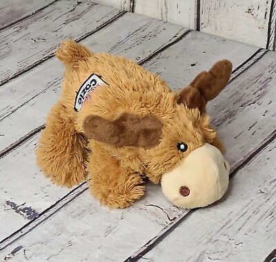 #ad 5quot; Kong Cozie Marvin Moose Squeaky Plush Dog Toy Small Deer Reindeer