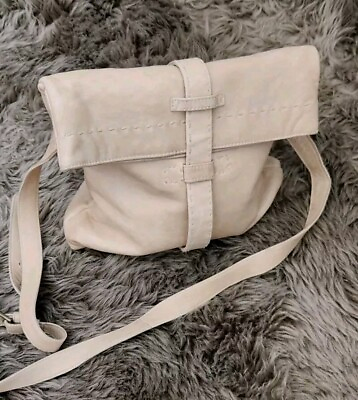 #ad SCULLY Genuine Soft Leather Flap Over Messenger Crossbody Bag Excellent