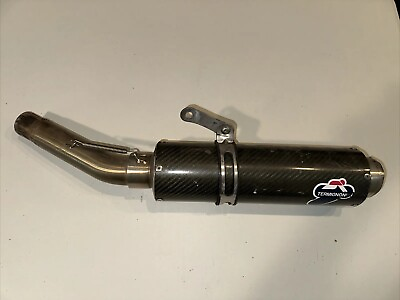 #ad 🏁Ducati Monster 620ie high level TERMIGNONI LEFT EXHAUST MUFFLER PIPE ONLY