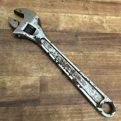 #ad Vintage Craftsman 10quot; Inch Adjustable Wrench Forged in USA