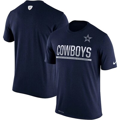 #ad Dallas Cowboys Men#x27;s Nike Legend Team Practice Performance Tee FREE SHIPPING