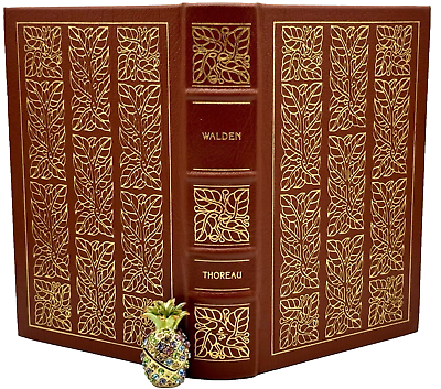#ad Easton Press WALDEN THOREAU Collectors DELUXE LIMITED Edition ILLUSTRATED RARE
