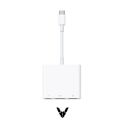 #ad Apple USB C to Digital AV Multiport Adapter A2119 MUF82AM A