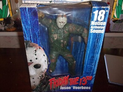 #ad Jason Voorhees Friday The 13th VII The New Blood 18 Inch NECA Action Figure