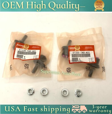 #ad OEM 2Pcs Front Sway Bar Stabilizer End Link For Honda Accord Crosstour Acura TSX