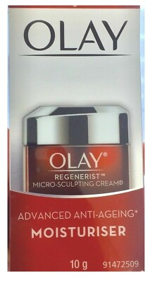 #ad Olay Regenerist Micro Sculpting Cream Advanced Anti Aging Moisturizer 10g
