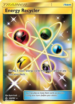 #ad Energy Recycler 143 131 Pokemon Forbidden Light Sun Moon Secret Card MP