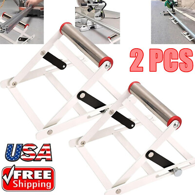 #ad Adjustable Cutting Machine Support Frame Table Saw Stand Metal Work Attachment